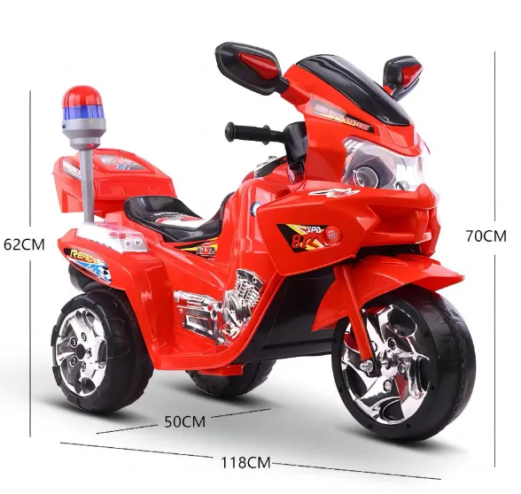 Motocicleta electrica pentru copii JE-388 (BG815) Rosu 1722 L
