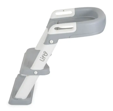 Colac pentru WC copii cu scară Moni Lifty Grey, 12 luni+ Colac pentru WC copii cu scară Moni Lifty Grey, 12 luni+