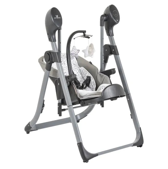 Scaun de masa 2 in 1 cu functie de balansare Moni Nirvana Grey Scaun de masa 2 in 1 cu functie de balansare Moni Nirvana Grey