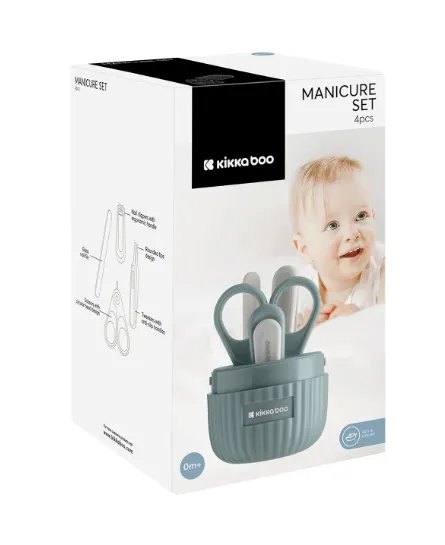 Set Manichiură Kikkaboo Beige, 4 piese Set Manichiură Kikkaboo Beige, 4 piese