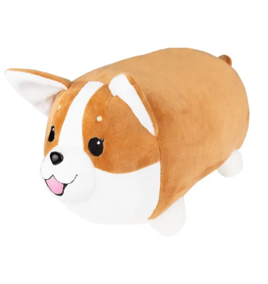 Jucărie de pluș Inkatoys Corgi leneș 47 cm