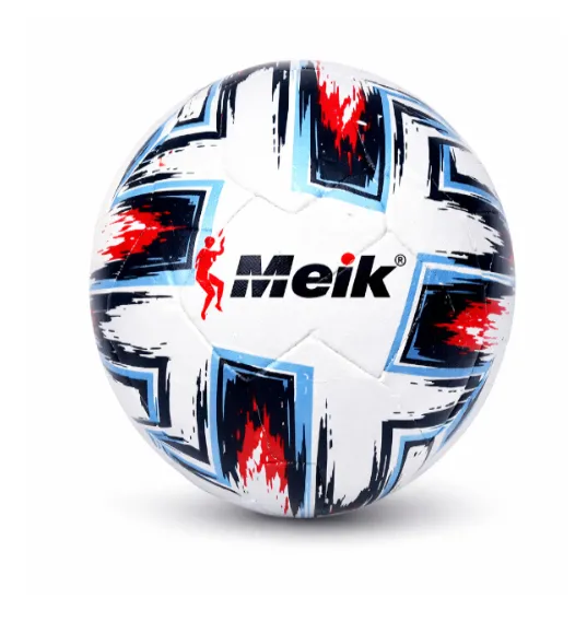 Minge de fotbal Size 5 TPU Grainy Surface, alb, cod 2183D