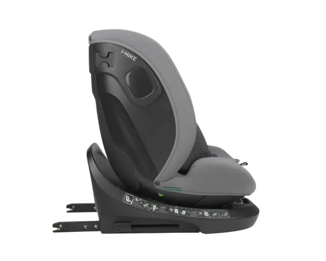 Scaun auto 40-150 cm (i-Size) Isofix Kikkaboo i-Hike Light Grey, rotativ 360 Scaun auto 40-150 cm (i-Size) Isofix Kikkaboo i-Hike Light Grey, rotativ 360