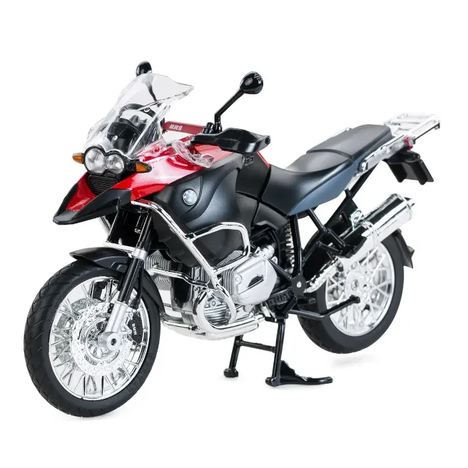 Motocicletă RASTAR Die cast 1:9 BMW R1200GS, roșu, cod 1928D Motocicletă RASTAR Die cast 1:9 BMW R1200GS, roșu, cod 1928D