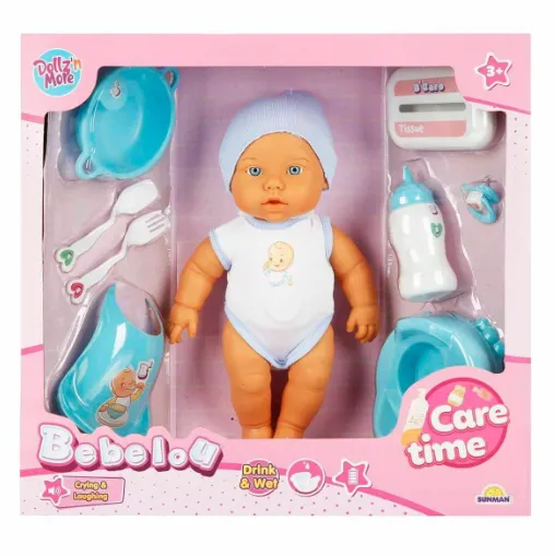 Păpușa BEBELOU CARE TIME CRY & LAUGH 2 AST.32CM., S00003823 Păpușa BEBELOU CARE TIME CRY & LAUGH 2 AST.32CM., S00003823
