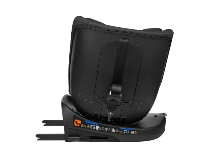 Scaun auto 40-150 cm (i-Size) Isofix KikkaBoo i-Round Black, rotativ 360 Scaun auto 40-150 cm (i-Size) Isofix KikkaBoo i-Round Black, rotativ 360