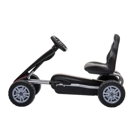 Kart cu pedale pentru copii, negru (1801/2 neagra) Kart cu pedale pentru copii, negru (1801/2 neagra)