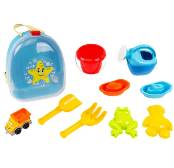 Set jucării pentru nisip în rucsac, Technok (8881)