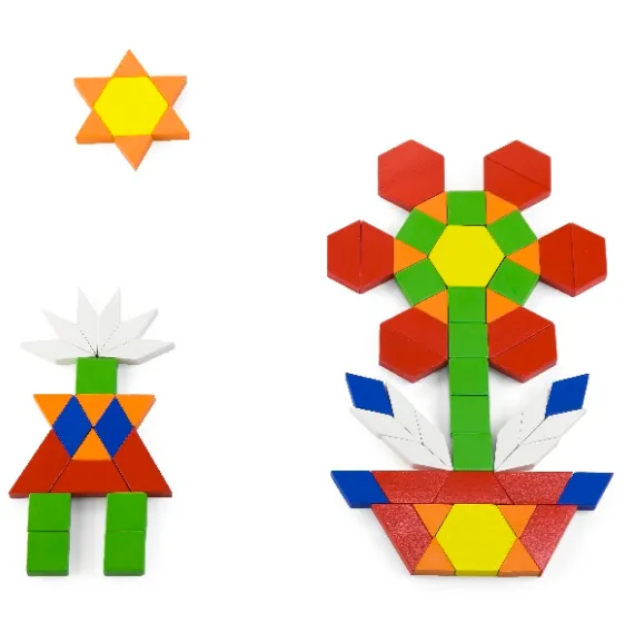 Set de 250 cuburi geometrice Set de 250 cuburi geometrice