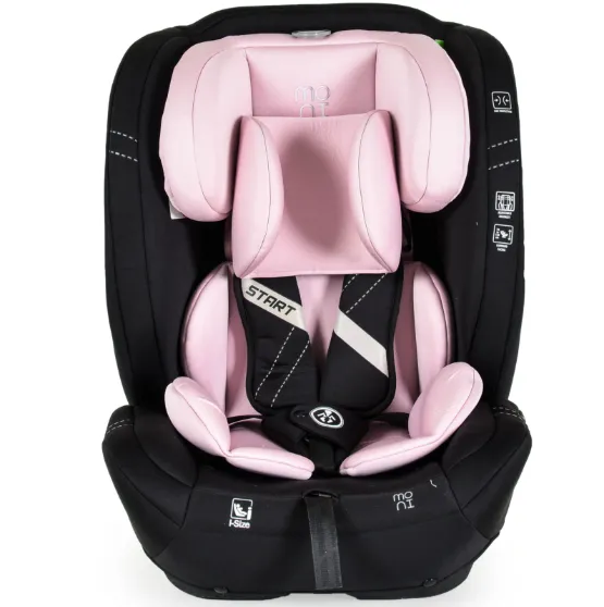 Scaun auto 76-150 cm (i-Size) Moni Start Pink Scaun auto 76-150 cm (i-Size) Moni Start Pink