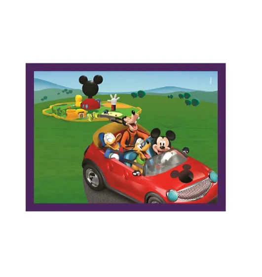 Clementoni Puzzle 4 in 1 Clubul Mickey Mouse (21755) Clementoni Puzzle 4 in 1 Clubul Mickey Mouse (21755)