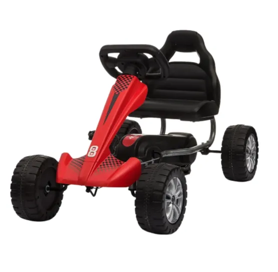 Kart cu pedale pentru copii, roșu (1801/1 red (25645)) Kart cu pedale pentru copii, roșu (1801/1 red (25645))