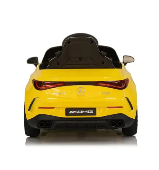 Mașină electrică GB Mercedes AMG CLE 53, 12V7AH x 1.25W x 2, galben, cod 1587D Mașină electrică GB Mercedes AMG CLE 53, 12V7AH x 1.25W x 2, galben, cod 1587D