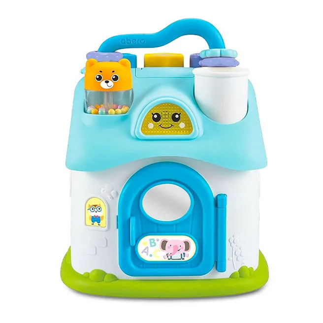 Căsuța-sorter, albastru, cod 24172
