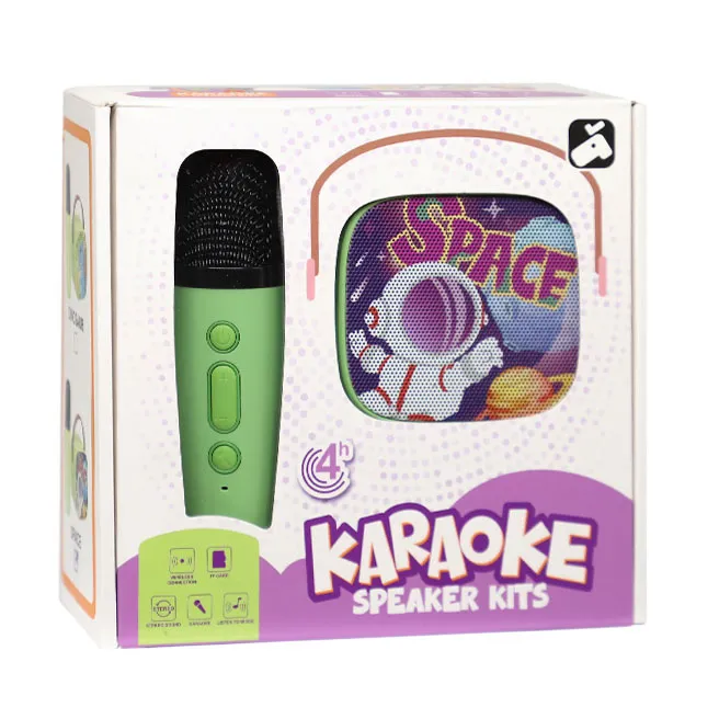 Karaoke pentru copii cu microfon, verde, cod 910086 Karaoke pentru copii cu microfon, verde, cod 910086