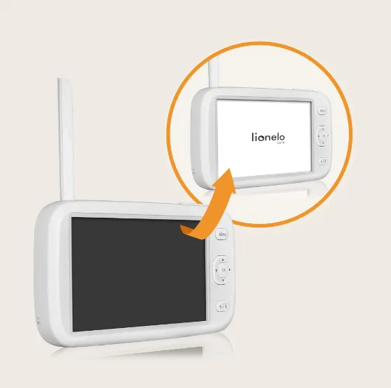 Monitor video bebelusi Lionelo Babyline 9.1, 5 Monitor video bebelusi Lionelo Babyline 9.1, 5