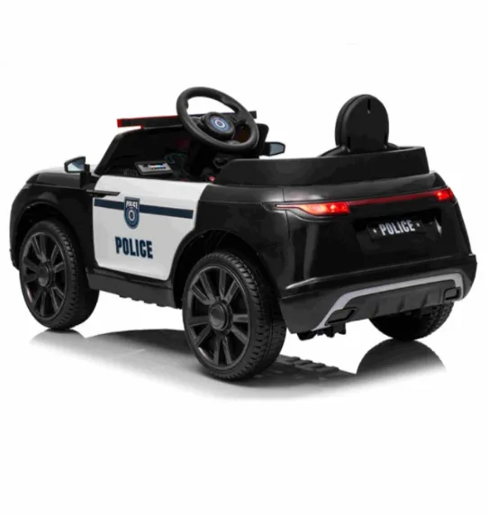 Mașină electrică de poliție GB 2025, 12V7AH x 1.25W x 4, neagră, cod 1585D Mașină electrică de poliție GB 2025, 12V7AH x 1.25W x 4, neagră, cod 1585D