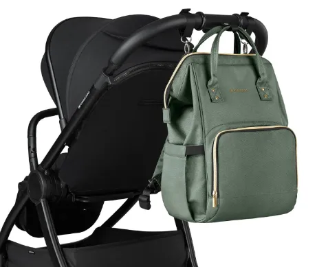 Geanta pentru mame KikkaBoo Siena Army Green Geanta pentru mame KikkaBoo Siena Army Green