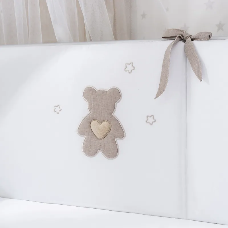 Lenjerie de pat pentru copii Perina Teddy Love (TL6-01.12) Bej Lenjerie de pat pentru copii Perina Teddy Love (TL6-01.12) Bej
