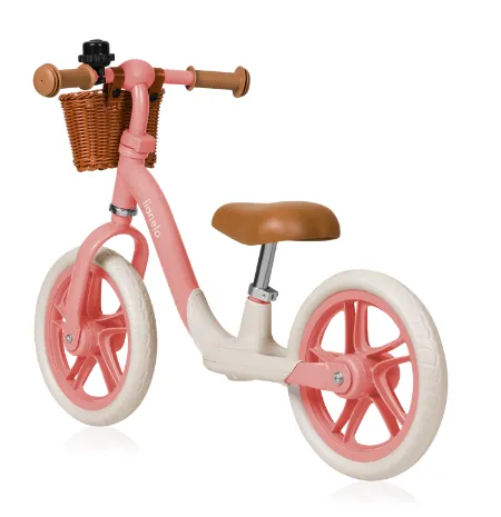 Bicicleta fara pedale Lionelo Alex Plus Pink Rose Bicicleta fara pedale Lionelo Alex Plus Pink Rose