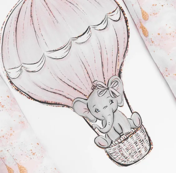Babynest pentru bebeluș PM Premium Elefant Maro Babynest pentru bebeluș PM Premium Elefant Maro