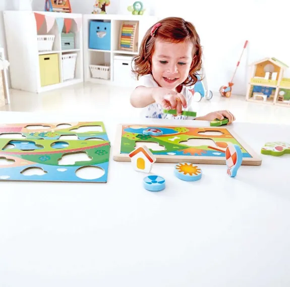 Puzzle Cîmpul însorit (3 în 1) Puzzle Cîmpul însorit (3 în 1)