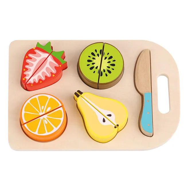 Set de fructe din lemn, cod 57398 Set de fructe din lemn, cod 57398