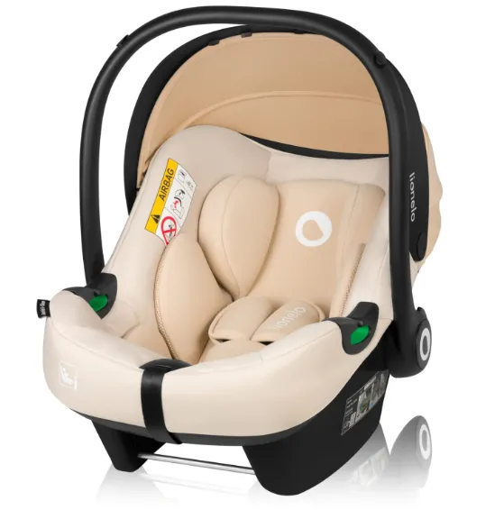 Set scoică auto 40-87 cm și baza Isofix (I-Size) Lionelo Astrid Beige Sand Set scoică auto 40-87 cm și baza Isofix (I-Size) Lionelo Astrid Beige Sand