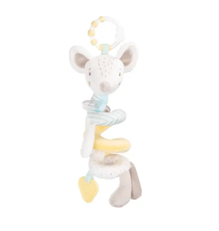 Jucărie cu pandantiv Kikkaboo Vertical Spiral Joyful Mice