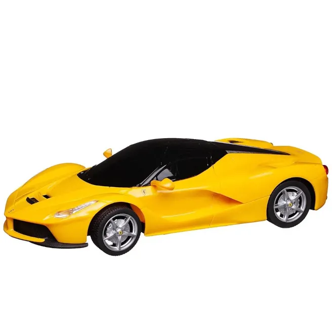 Mașină cu telecomanda RASTAR1:24 Ferrari LaFerrari, galbenă, cod 60580 Mașină cu telecomanda RASTAR1:24 Ferrari LaFerrari, galbenă, cod 60580