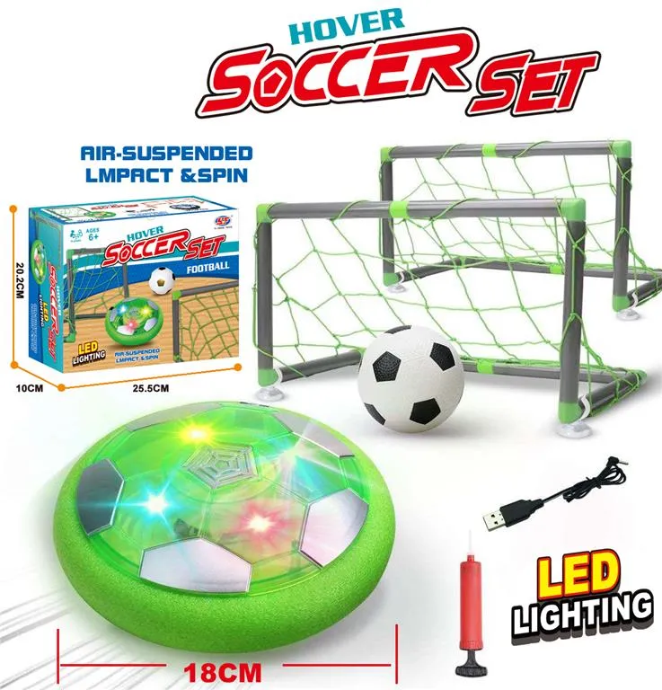 Set de joc cu poartă și minge de fotbal YF-227
