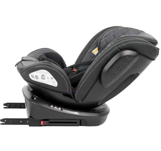 Scaun auto 0-36kg Isofix KikkaBoo Stark Dark Grey, rotativ 360 Scaun auto 0-36kg Isofix KikkaBoo Stark Dark Grey, rotativ 360