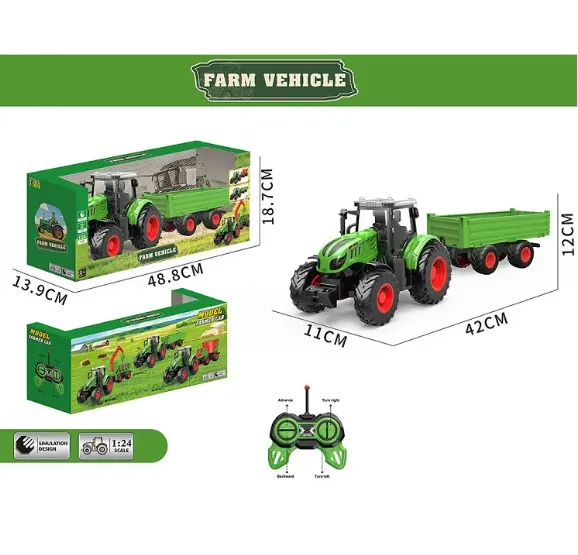 TRACTOR CU R/C (INSTRUCTIUNE IN ROMANA) 72164
