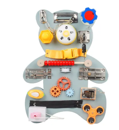 Busyboard din lemn 