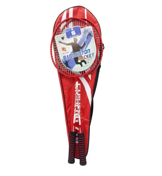 Badminton în husă, roșu, cod 990192 Badminton în husă, roșu, cod 990192