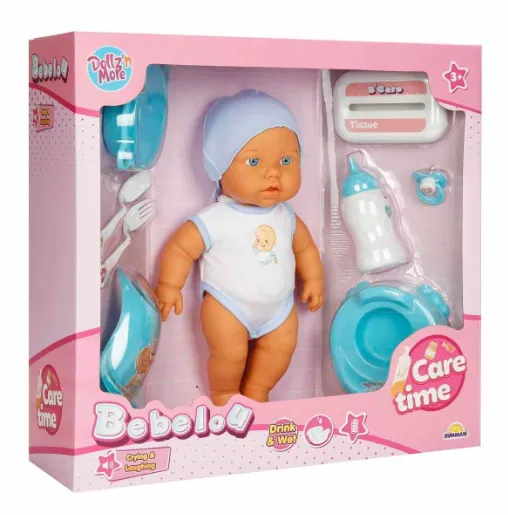 Păpușa BEBELOU CARE TIME CRY & LAUGH 2 AST.32CM., S00003823 Păpușa BEBELOU CARE TIME CRY & LAUGH 2 AST.32CM., S00003823