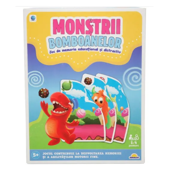 Joc de societate „Monștrii Bomboanelor”, (ro), Smile Games Joc de societate „Monștrii Bomboanelor”, (ro), Smile Games