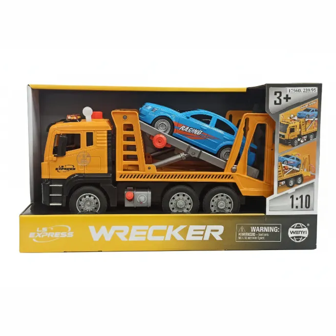 Friction Wrecker Truck 1:10 (cu lumină, sunet), cod 1756D Friction Wrecker Truck 1:10 (cu lumină, sunet), cod 1756D