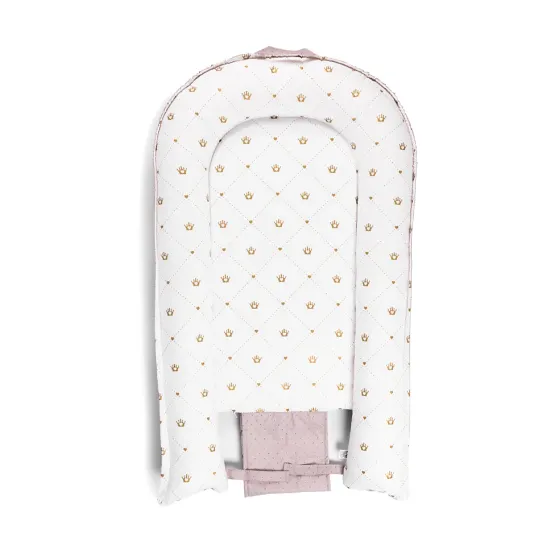 Babynest pentru bebeluș PM Buline Mov Babynest pentru bebeluș PM Buline Mov