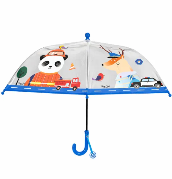 Umbrelă pentru copii cu panda și căprioare, cod 2520D
