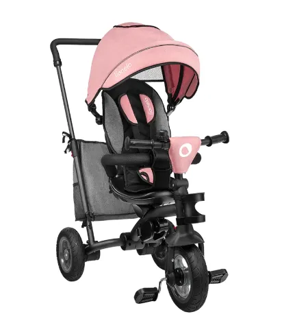 Tricicletă Lionelo Tris Candy Rose Grey