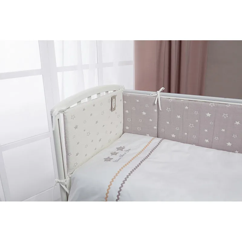 Lenjerie de pat pentru copii Perina Toys (TC6-01.1) Stele Lenjerie de pat pentru copii Perina Toys (TC6-01.1) Stele