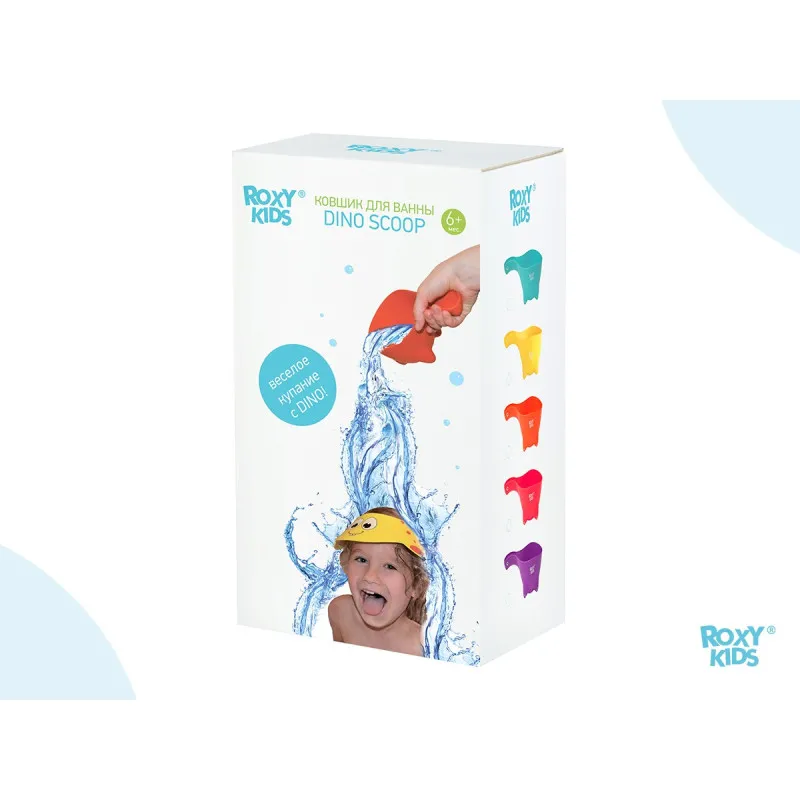 Galetuță pentru spălarea părului Roxy Kids DINO SCOOP (RBS-002-C) Coral Galetuță pentru spălarea părului Roxy Kids DINO SCOOP (RBS-002-C) Coral