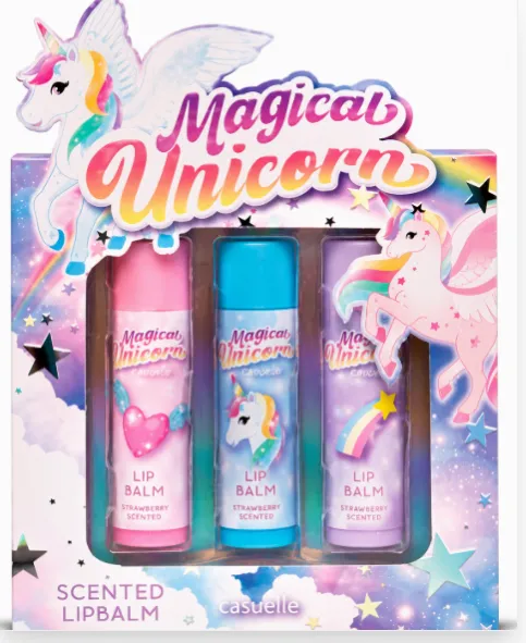 Set cadou de balsamuri de buze Unicorn, 81.531.KV