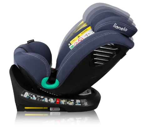 Scaun auto 0-36kg (I-Size) ISOFIX Lionelo Bastiaan One Blue Navy Scaun auto 0-36kg (I-Size) ISOFIX Lionelo Bastiaan One Blue Navy