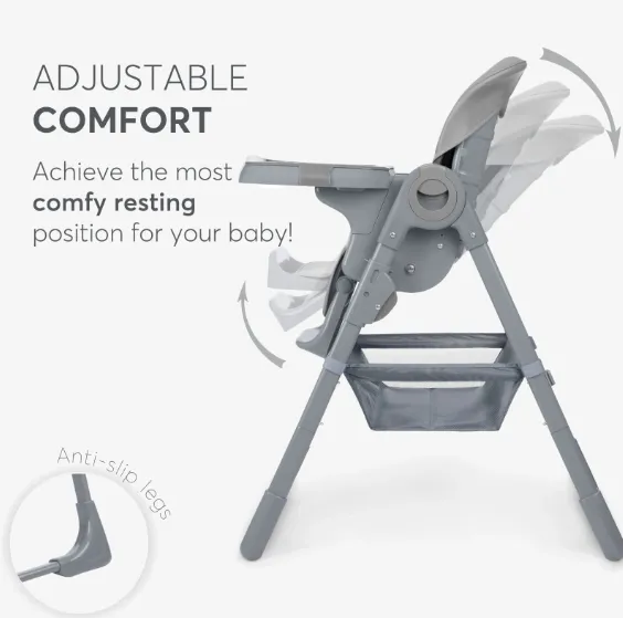 Scaun de masă Kikkaboo Comfy+ Grey Scaun de masă Kikkaboo Comfy+ Grey