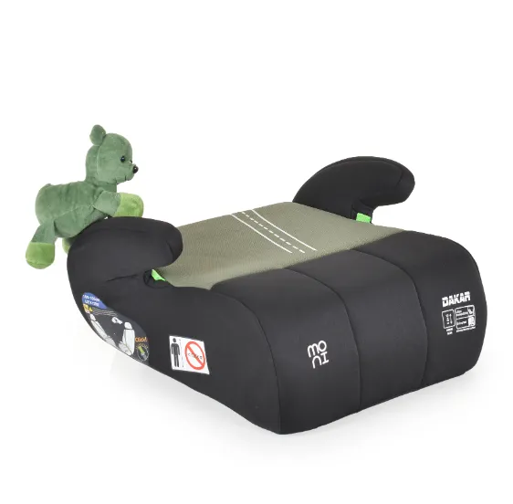 Înălțător auto - buster 125-150 cm Moni Dakar Olive Green