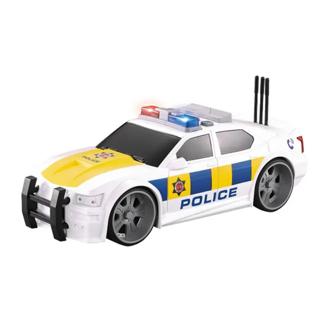 WY Mașină de poliție cu inerție 1:16 (lumină, sunet), cod 57927 WY Mașină de poliție cu inerție 1:16 (lumină, sunet), cod 57927
