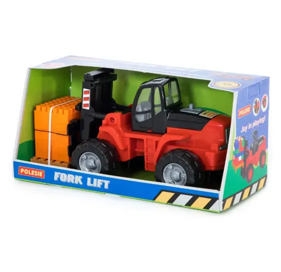 Set de construcție Autocar + „Super-Mix” – 30 de elemente pe palet (într-o cutie) 36759