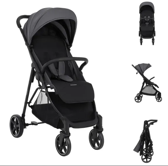 Cărucior de plimbare Kikkaboo Alexa Dark Grey Cărucior de plimbare Kikkaboo Alexa Dark Grey